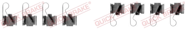 Accessory Kit, disc brake pad